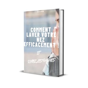 Ebook "Comment laver votre nez efficacement et éviter d'attraper un rhume?"