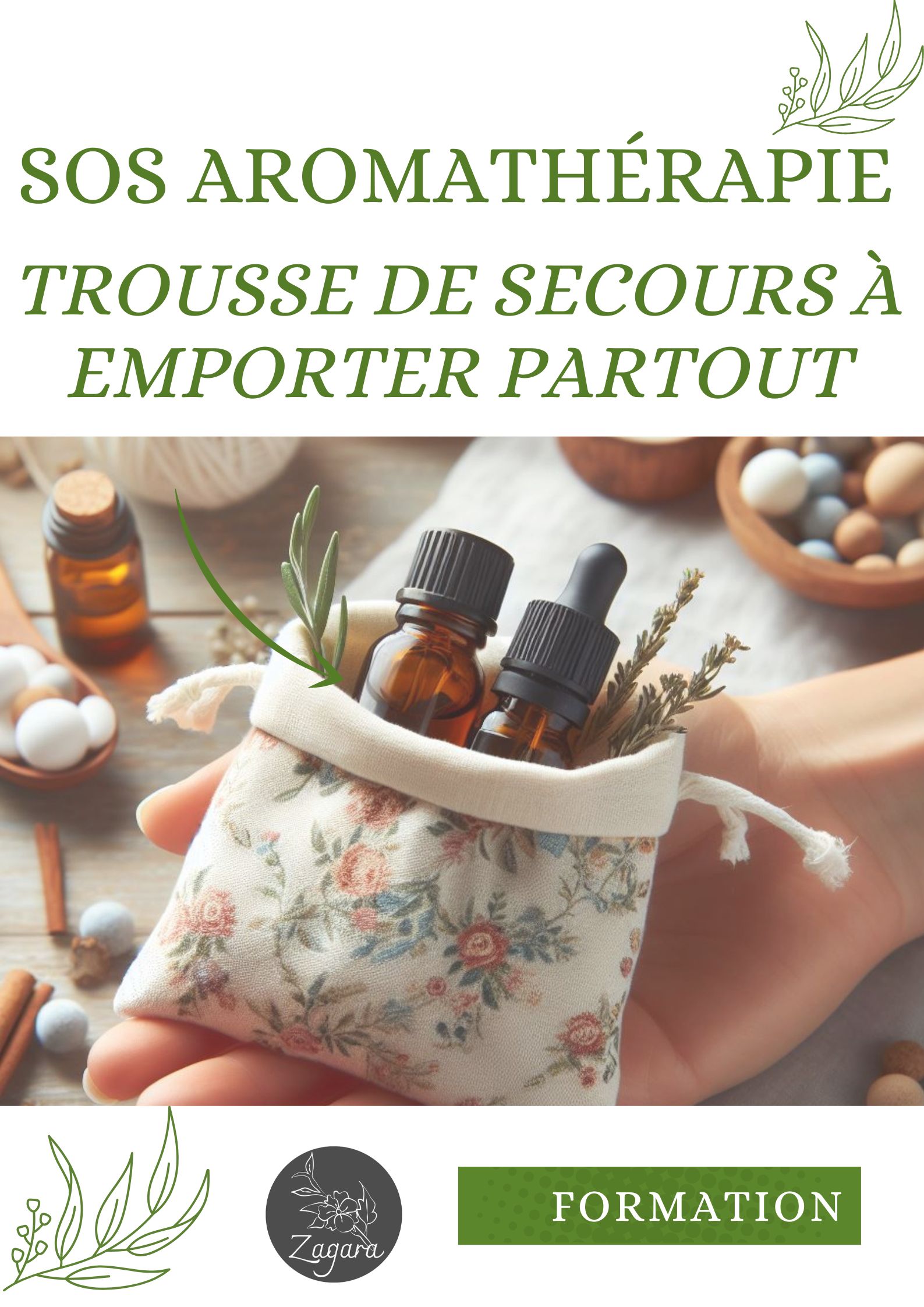SOS Aromathérapie : Trousse de Secours à Emporter Partout