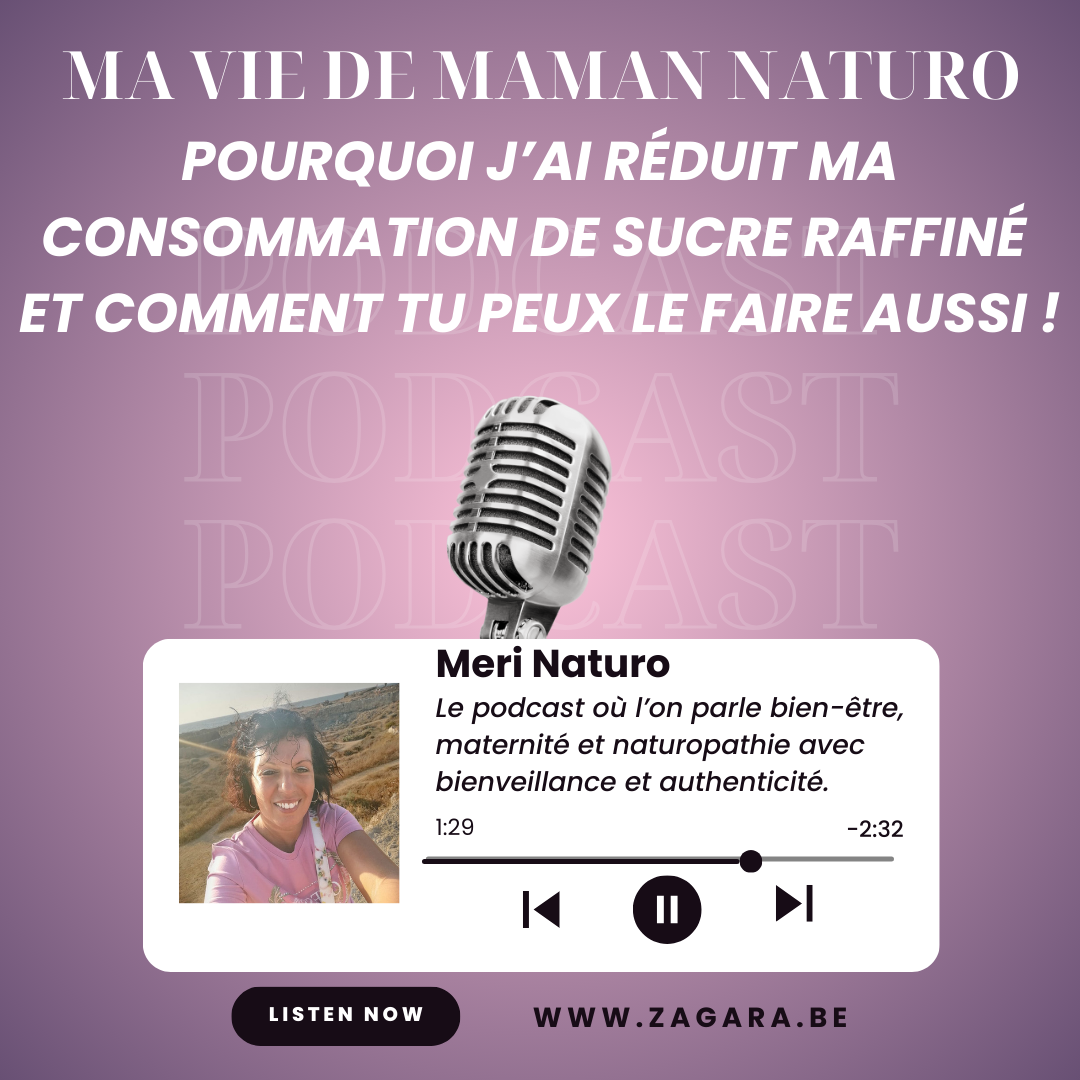 Podcast Meri Naturo Episode 4 Sucre raffiné